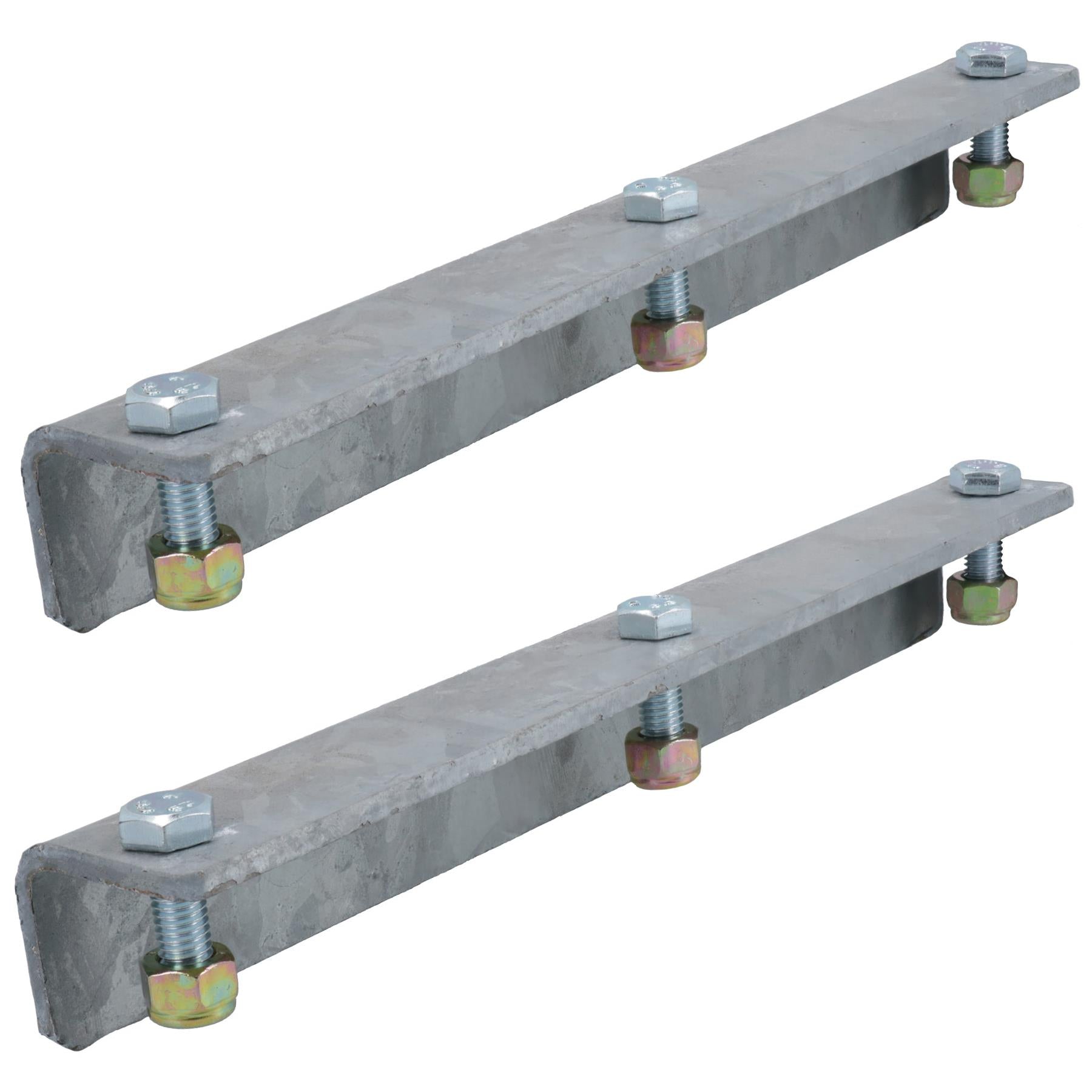 Pair Trailer Loading Ramps Fitting Kit Lip Hook Style Ramp Attachment ...