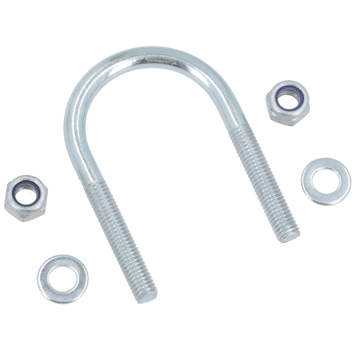 M8 Round Bend U Bolt 42mm x 70mm Width x Length Pipe Clamp Fixing