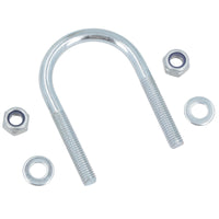 M8 Round Bend U Bolt 42mm x 70mm Width x Length Pipe Clamp Fixing