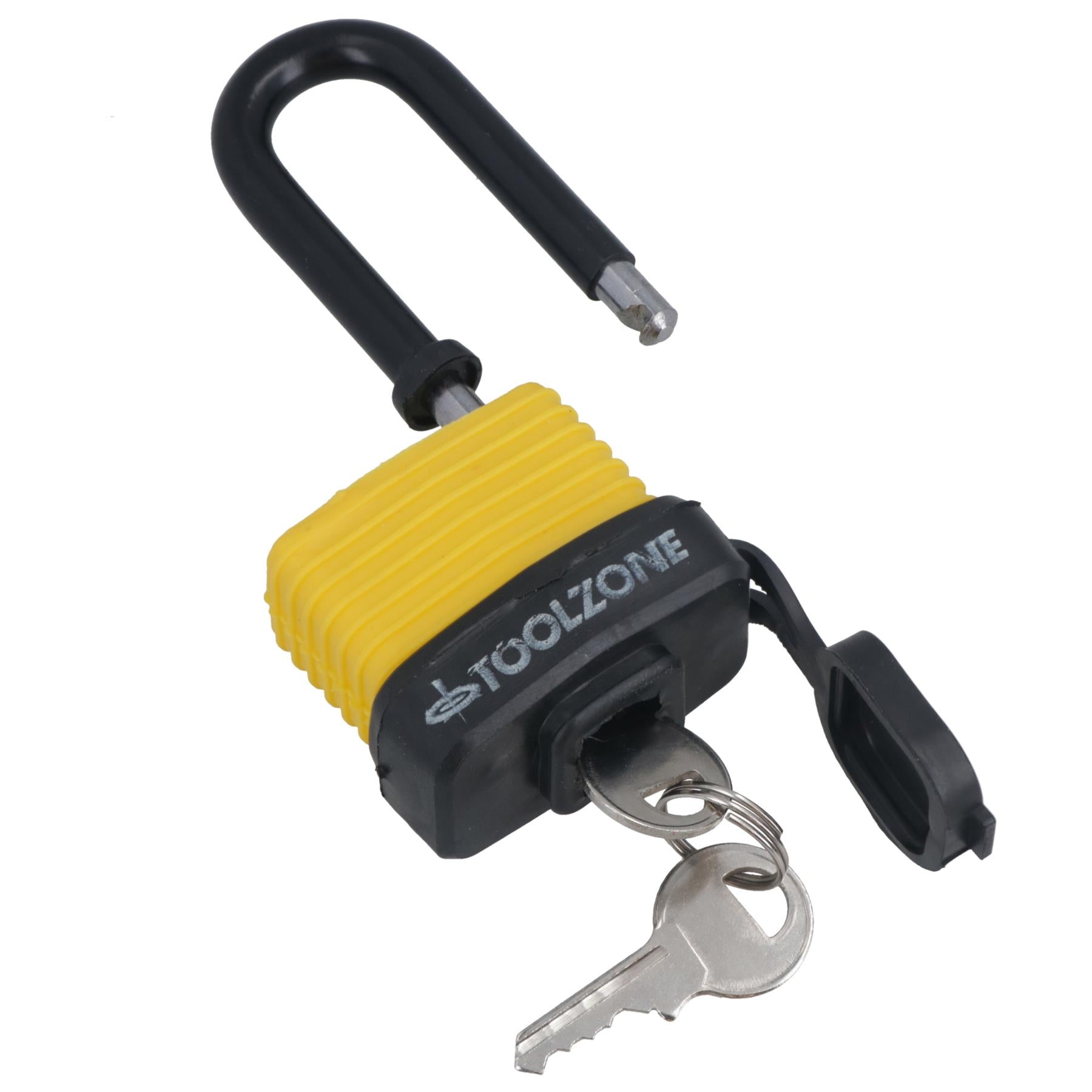 40mm Waterproof Padlock Weather Resistant Shed Gate 3 Keys Shank 53mm