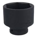 65mm 3/4in Drive Metric Shallow Impact Wheel Nut Socket 6 Sided Single-Hex