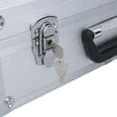 Aluminium Tool Case Box Storage Holder Organiser With Handle + Shoulder Strap