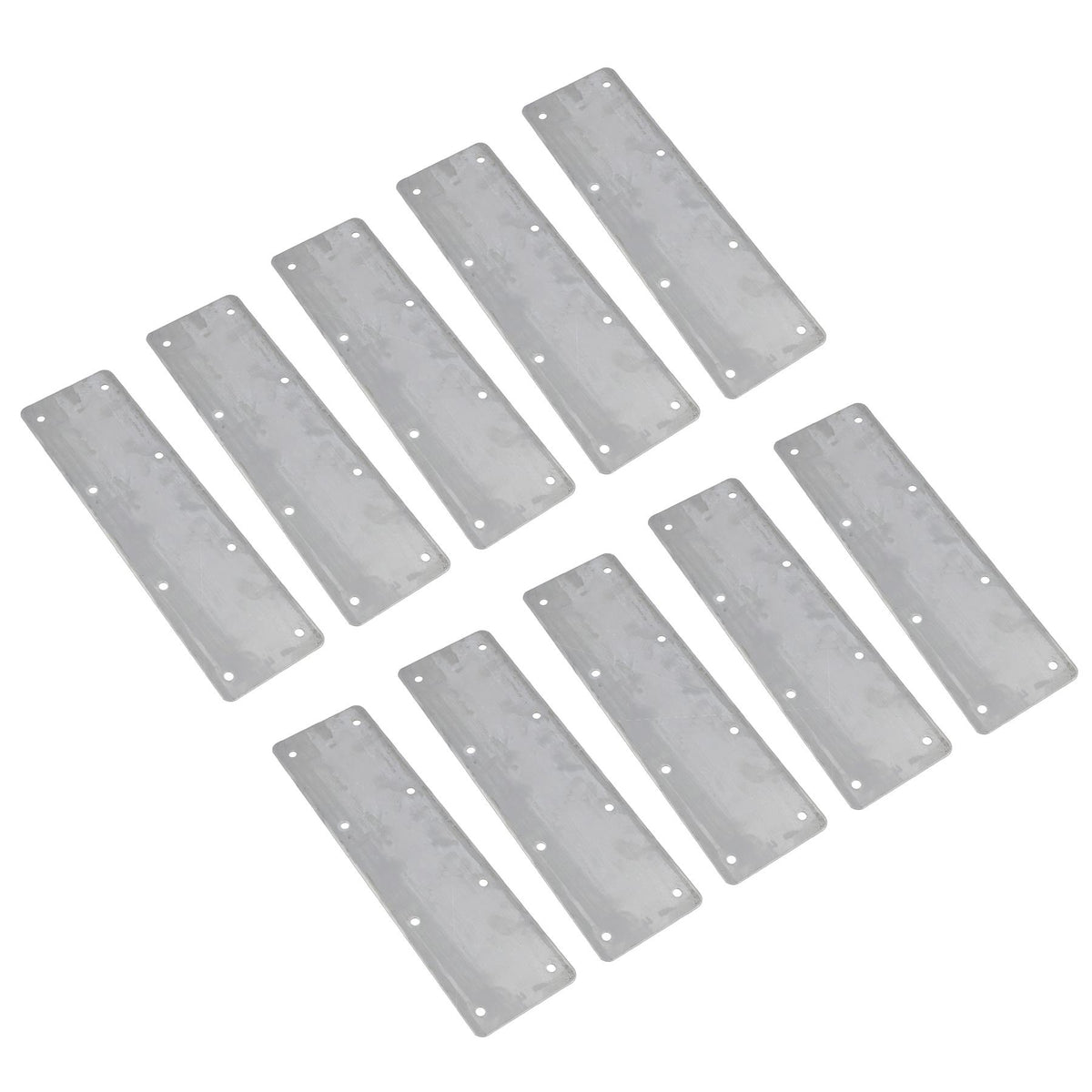 Large Internal Sleeper Straight Support Plate 100mm x 350mm Stainless Steel