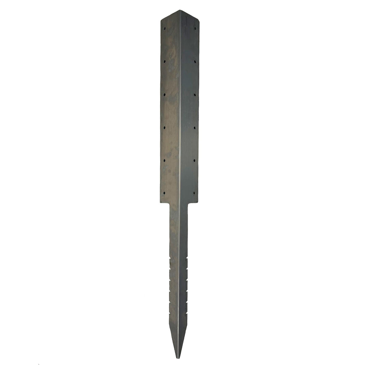 Garden Triple Sleeper Corner Support Stake Spike Stainless Steel 930mm