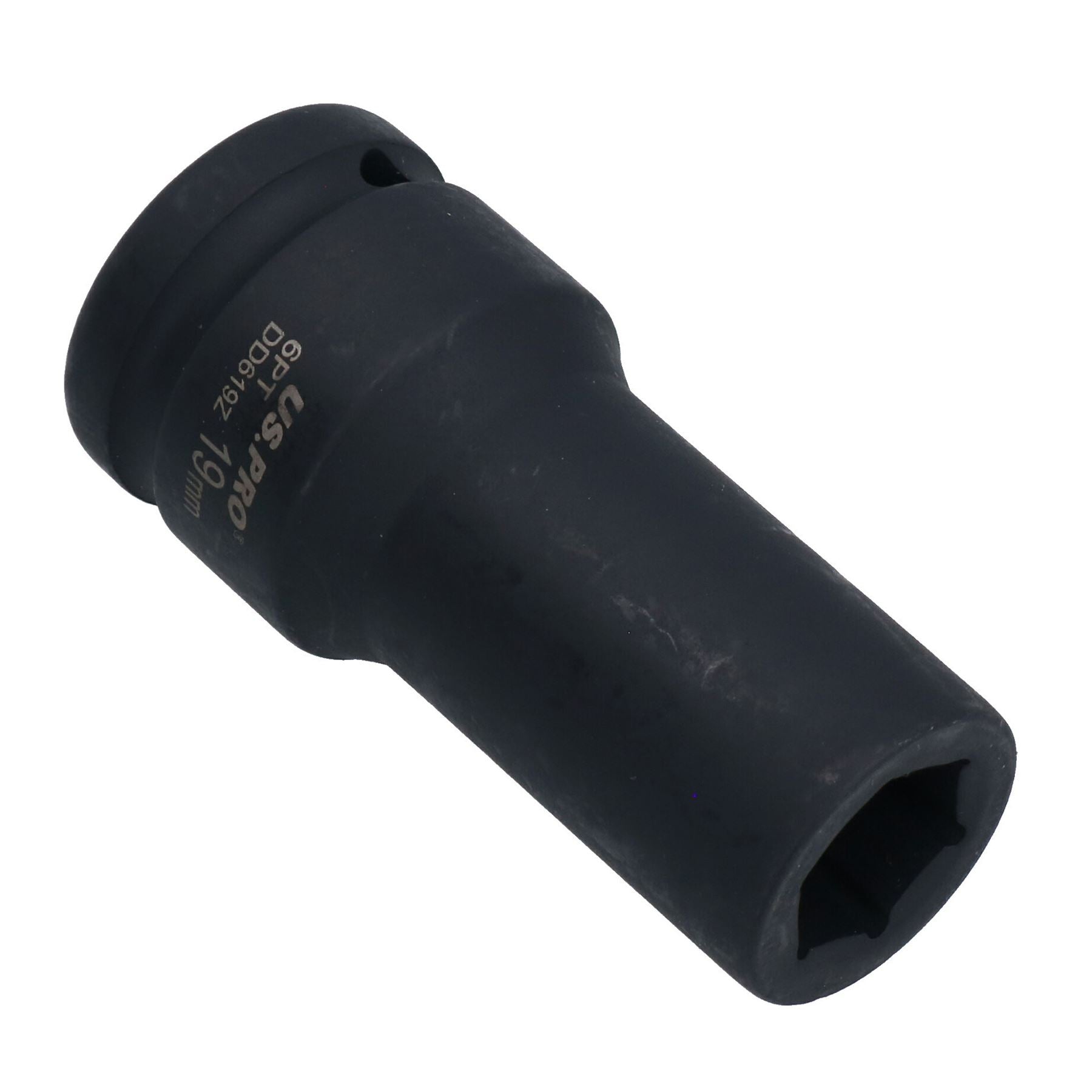 3/4" Drive 19mm Deep Metric MM Impact Impacted Socket 6 Sided Single Hex