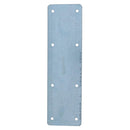 Large Internal Sleeper Straight Support Plate 100mm x 350mm Galvanised Steel