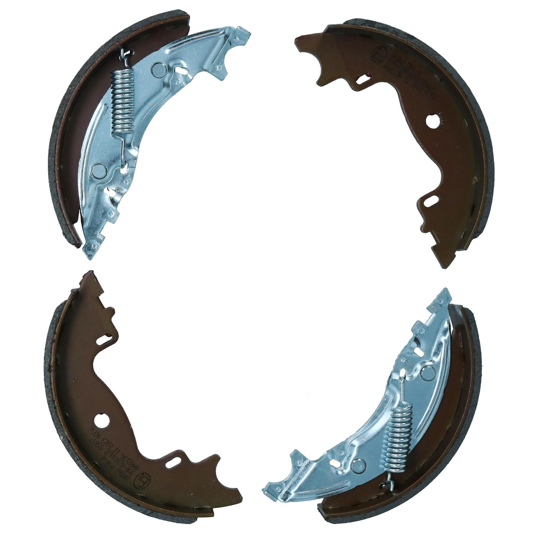 160 x 35mm KNOTT Brian James Type Trailer Brake Shoes for 4 x Brake Drums