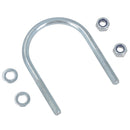 M8 Round Bend U Bolt 60mm x 90mm Width x Length Pipe Clamp Fixing