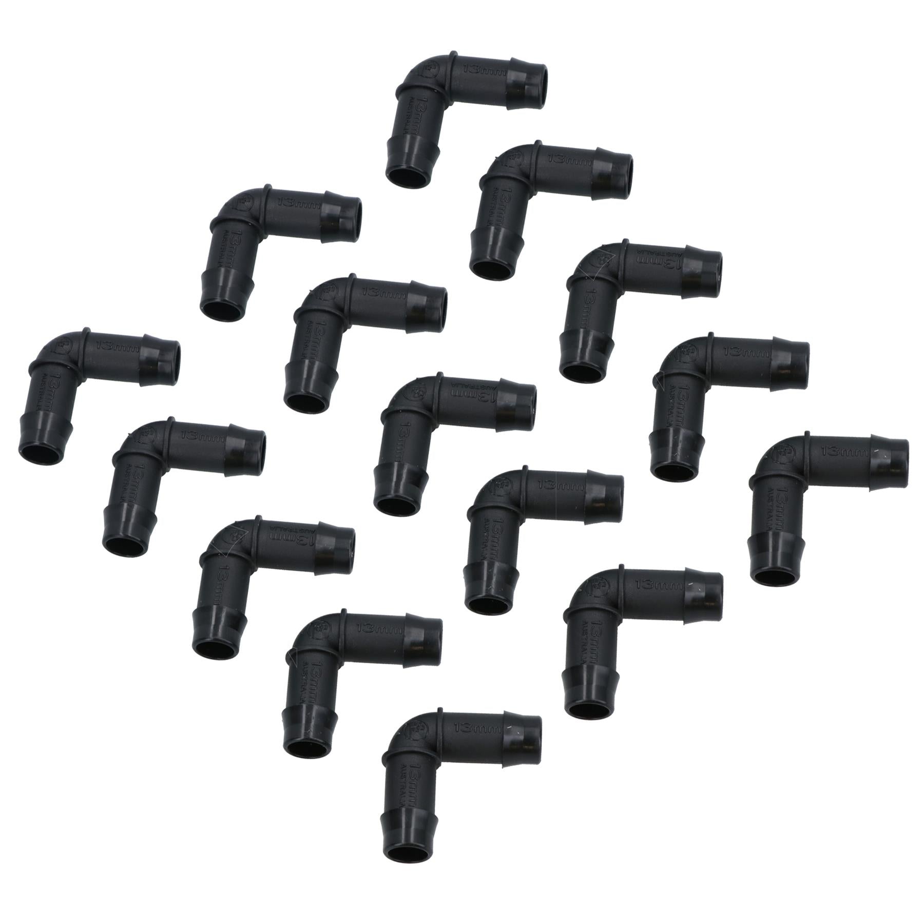 Hozelock 90 Degree Elbow Connectors for 13mm Micro Irrigation Watering Pipe