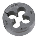 M11 x 0.75mm Metric Split Die Rethreading Thread Cutter Tungsten Steel 38mm