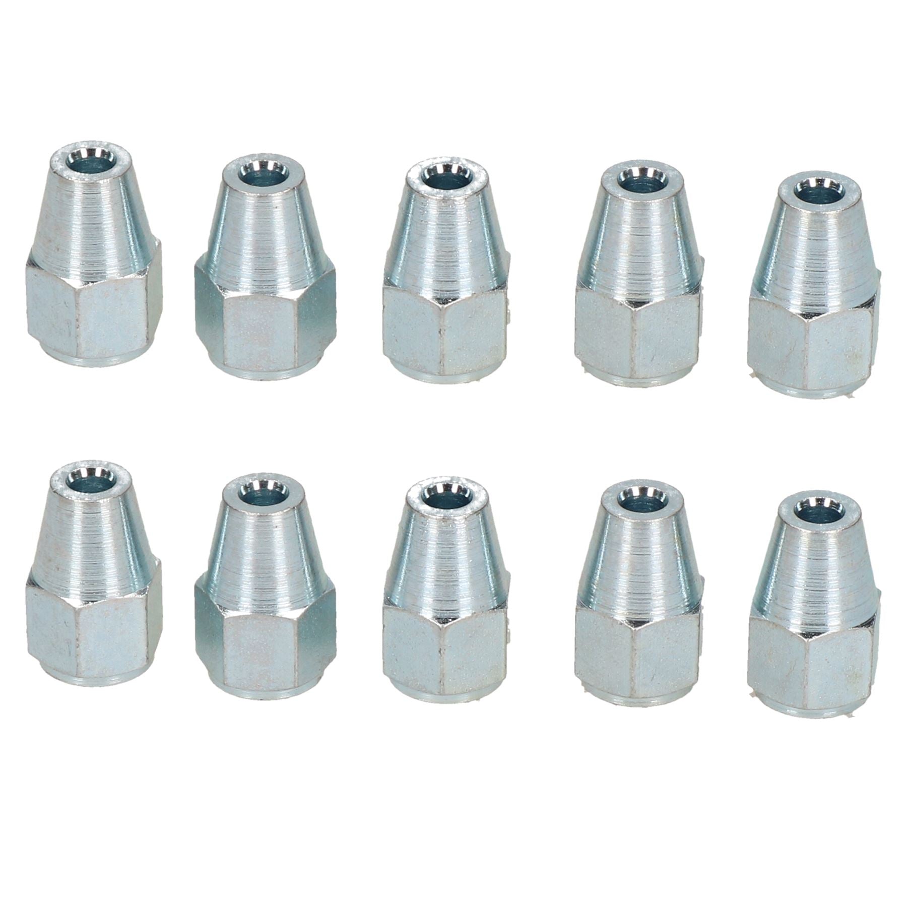 7/16 Zoll x 20 UNF Bremsleitungsverschraubungen aus Stahl, männlich und weiblich, für 3/16 Zoll Rohr, 20er-Pack