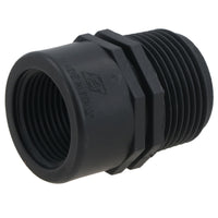 Polypropylene PP Threaded Reducing Socket Male – Female 1in – 3/4in BSP
