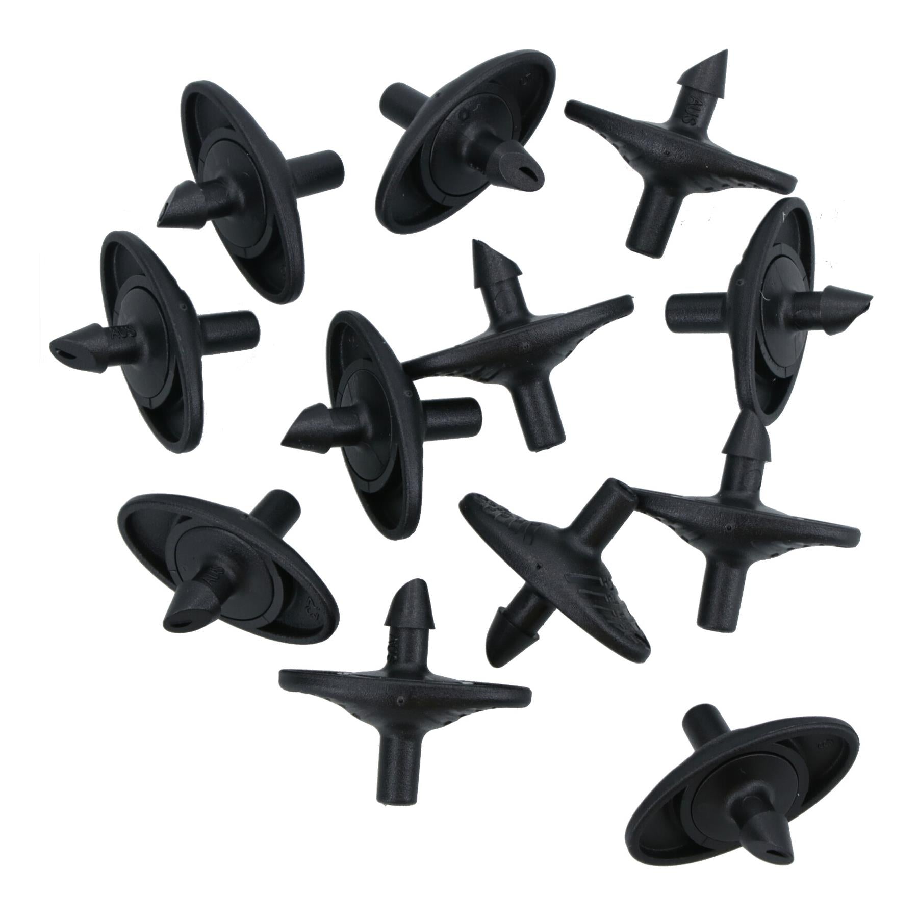 Pinch Drip pressure Compensating Drippers Garden Watering Irrigation 12pc