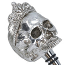 Skull Tiara Gothic Wine Bottle Stopper Topper Bung Cork Champagne Prosecco