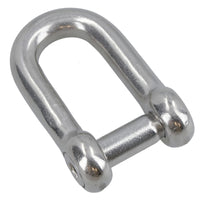 Countersunk Pin Dee Shackle 12mm Hex Socket Rigging Link Stainless Steel 316