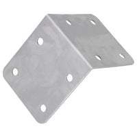 Garden Internal Sleeper Corner Support Bracket 90° 85mm Stainless Steel