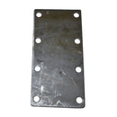 750KG Mounting Plate (Single) 8 Hole Suspension Unit Welding Weld On Plate