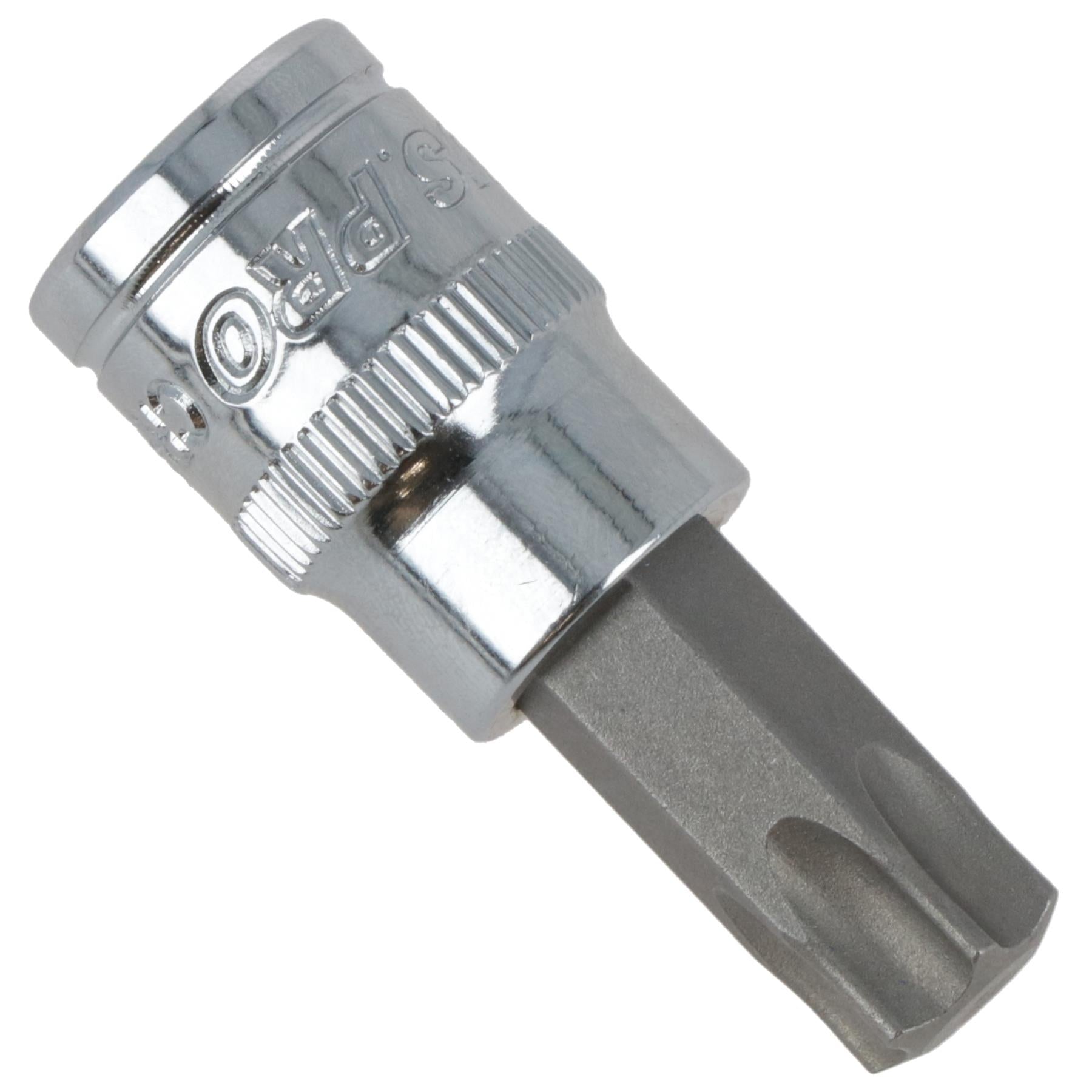 T55 Male Torx Bit Star Socket 3/8" Drive Standard Internal Chrome Vanadium Steel