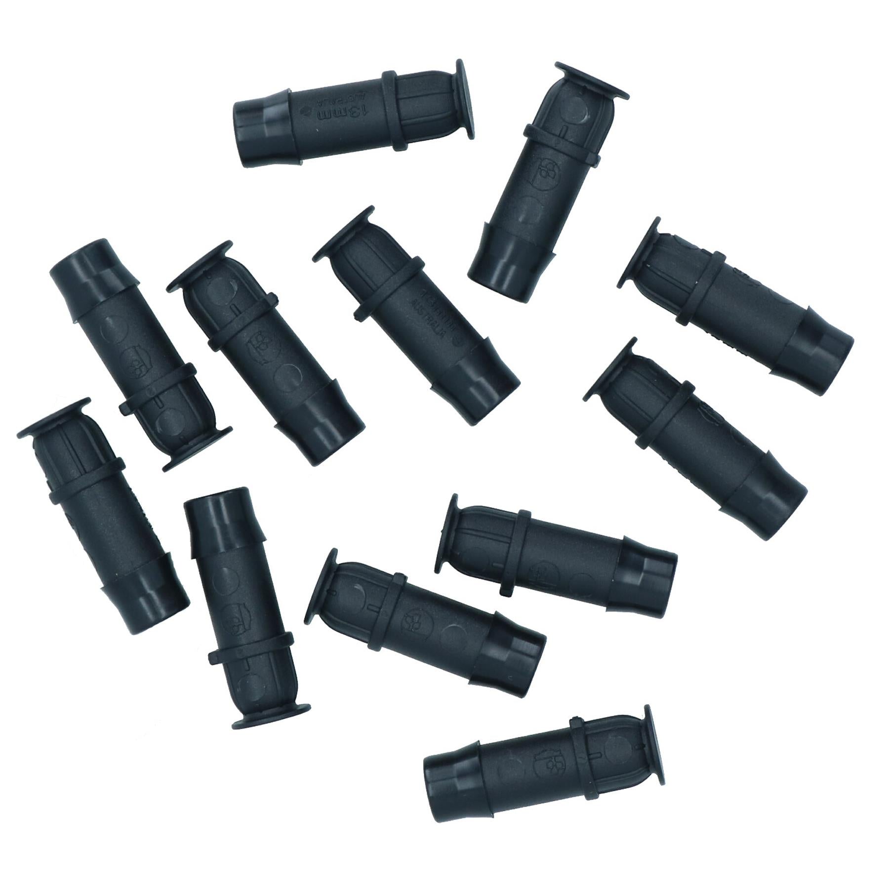 Hozelock End Plugs Caps For 13mm Micro Irrigation Garden Hose Watering 12pc