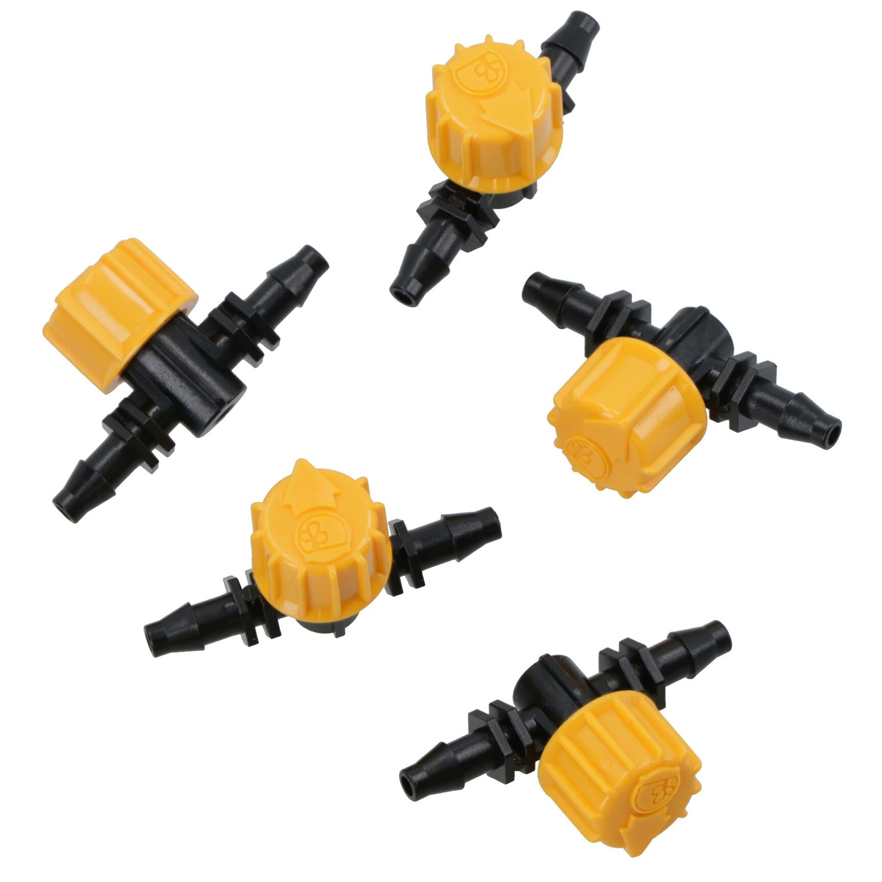 Hozelock In Line Flow Control Valve For 4mm Micro Irrigation Watering Pipe