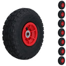 10 Inch Pneumatic Sack Truck Wheel and Tyre Garden Carts 16mm Bore