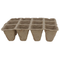 Biodegradable Seedling Starter Germination Trays Fibre Plant Pots