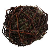 6PK Large Small Animal Guinea Edible Gnaw Weave Ball Boredom Breaker Toy