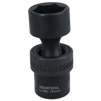 10mm – 19mm 3/8in Drive Universal Swivel Wobble Metric Impact Shallow Socket