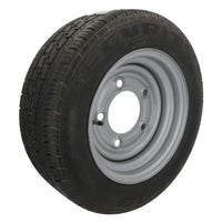 Trailer Wheel & Tyre 185/60R12 5 Stud 6.5in PCD 115mm Centre Hole