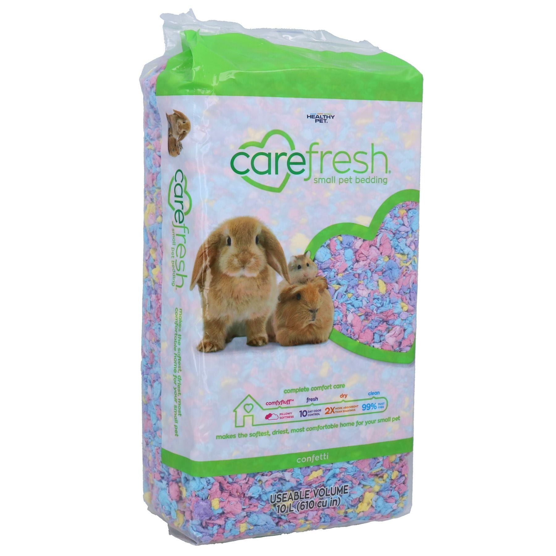 1Pk Confetti 10L Quality Pet Small Animal Bedding  99% Dust Free