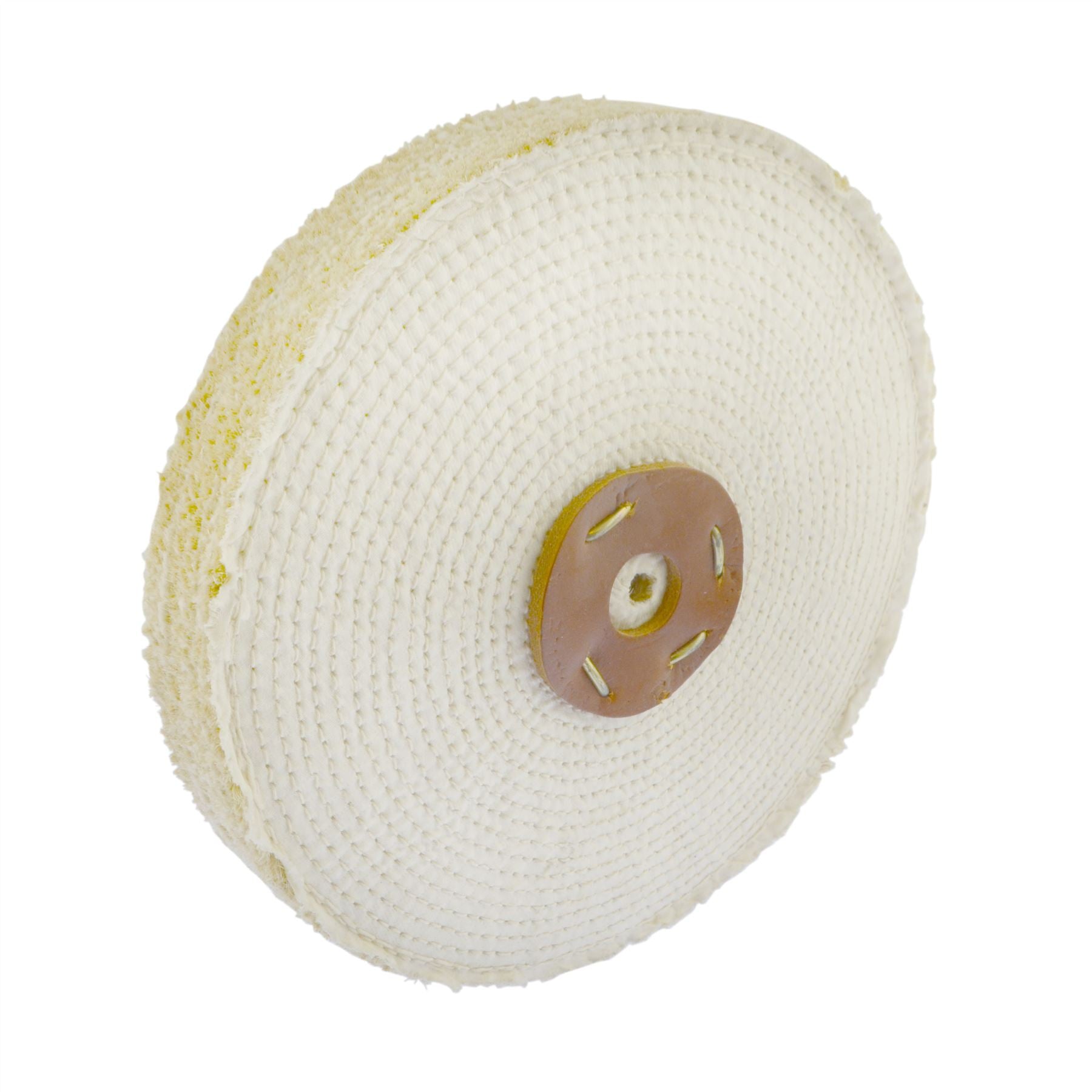 Coarse Sisal Fast Cut Buffing Polishing Mop 10" x 1.5" 3 Section 1st Stage Metal