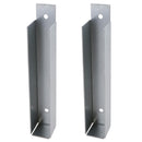 Gravel Board Clip Fence Panel Holder Mounting Bracket 25/50mm x 150/225mm