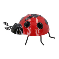 Medium 3D Metal Ladybird Wall Art Home Garden Decor Ornament Gift 6x11x12cm