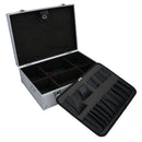 Aluminium Tool Case Box Storage Holder Organiser With Handle + Shoulder Strap