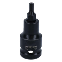 4mm 1/2in Drive Stubby Impact Impacted Male Allen Hex Key Socket 55mm Length
