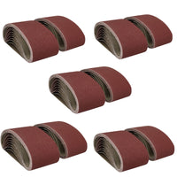 610mm x 100mm Mixed Grit Abrasive Sanding Belts Power File Sander Belt 100 PC