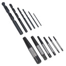 Screw Stud Extractor Remover Set Reverse Thread Easy Out 3-25mm 12pc AT192