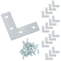 50mm (2in.) Corner Mending Plate Angle Bracket L Shape Reinforcing Repairing