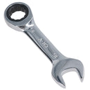 Metric MM Stubby Ratchet Combination Spanner Wrench 72 Teeth 8mm – 19mm