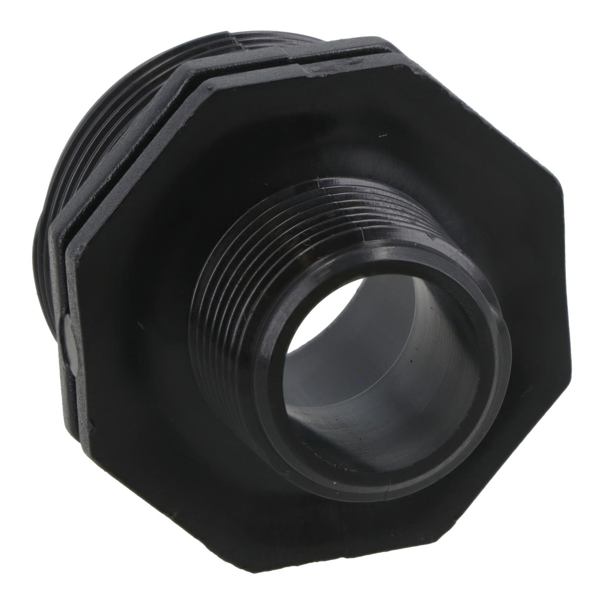 Polypropylene PP Male Threaded Pipe Reducing Nipple 1-1/2in x 1in BSP