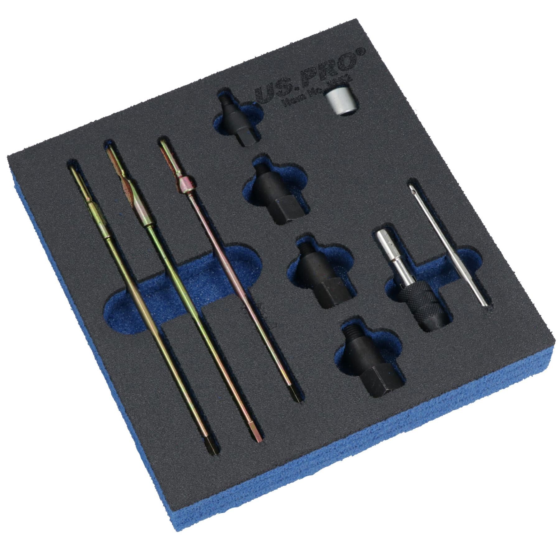 Glow Plug Reamer Cleaner Set M8 M10 and M12 for Cleaning Shafts and Seats