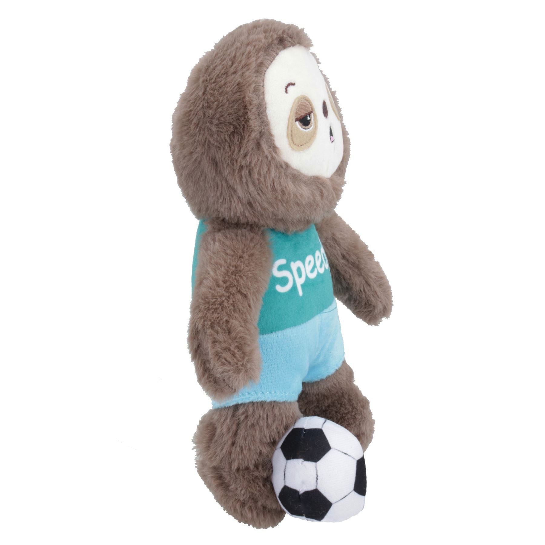 Plush Soft Sporty Sloth Speedy Dog Toy Cuddly Play Toy Gift With Squeak
