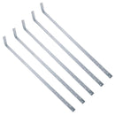 Vertical Light Duty Restraint Strap 1000mm Length 100mm Bend Galvanised