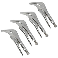 Long Nose Locking Pliers Mole Grips with 45 Degree Angled Head 10 inch