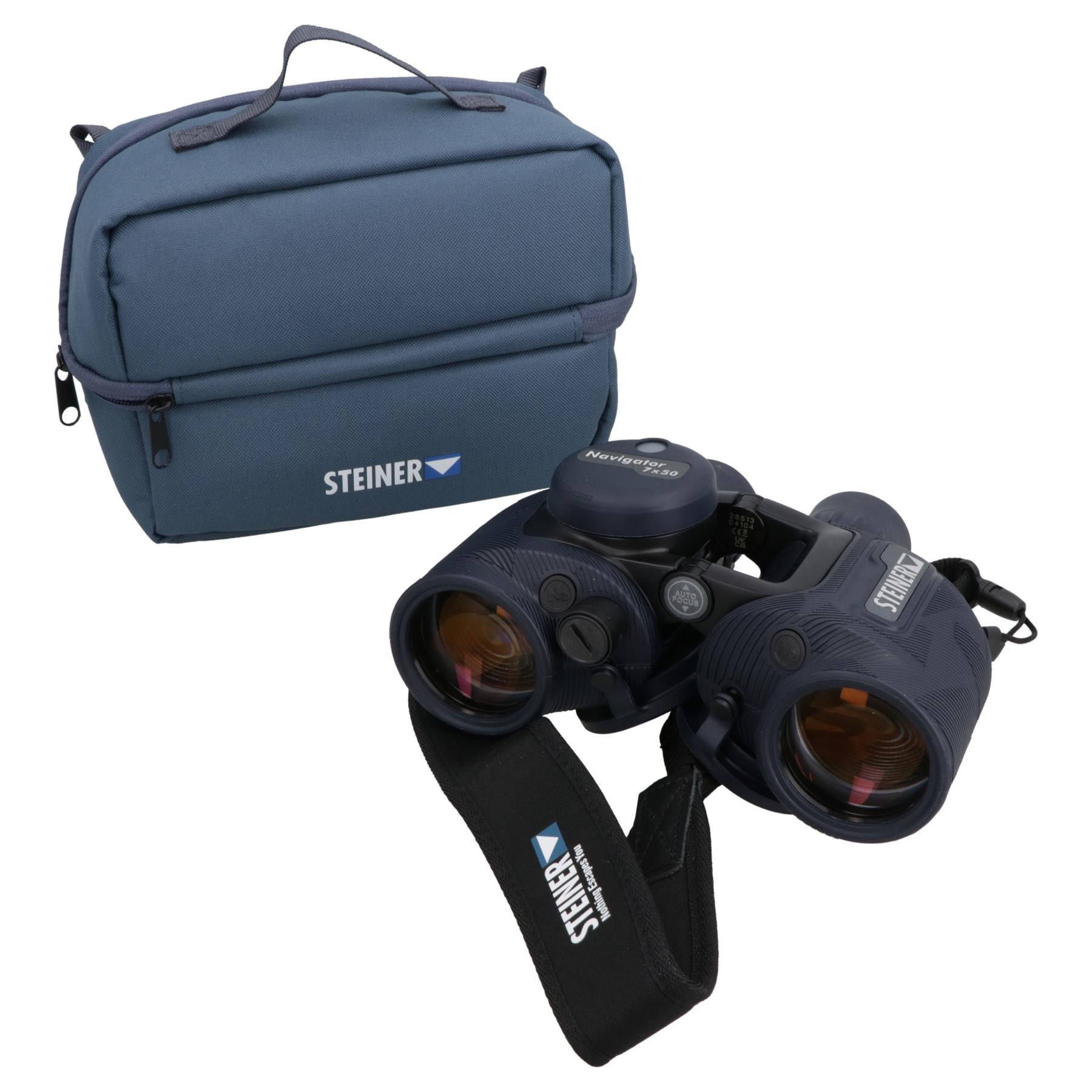 Steiner Binoculars Navigator 7x50 Compass Marine Waterproof Rugged Auto-Focus
