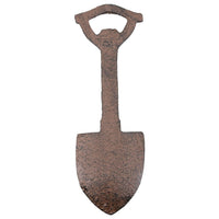 Cast Iron Rustic Fork & Spade Booze Poppers Bottle Opener Set