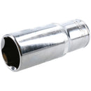 24mm Double Deep 78mm Socket 1/2" Drive Metric 6 Point Chrome Vanadium Steel