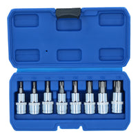 Jeu de 8 douilles mâles Torx Star 1/2" T27 - T70 par Bergen