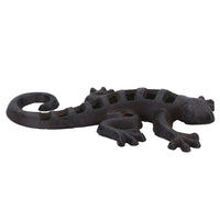 Lizard Gecko Garden Wall Door Shed Sculpture Statue Metal Decoration House