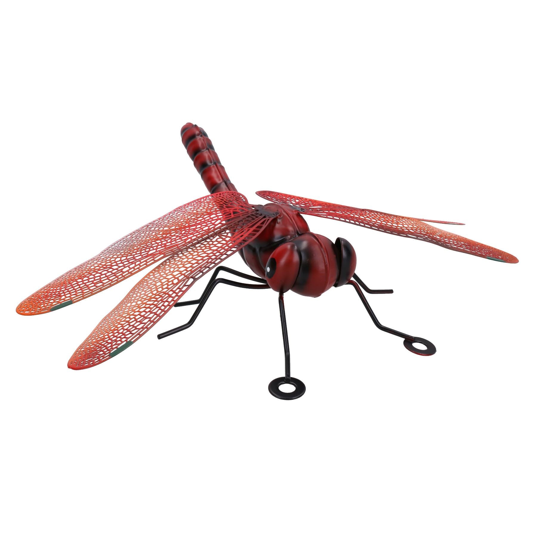 Set of 3 Small Metal Dragonflies Garden Home Wall Art Ornament Gift